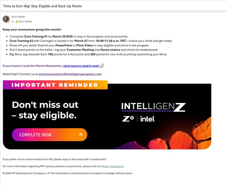 Triple Blitz email: Time to Earn Big, Stay Eligible and Rack Up Points